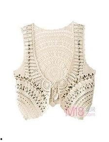 背心钩针成人图解视频