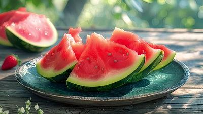 动物吃瓜视频模板素材,动物们的“吃瓜”大作战